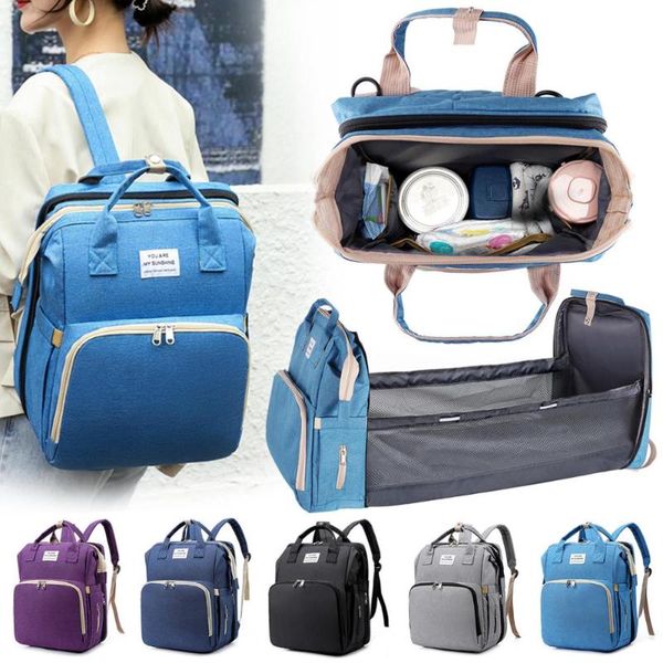 diaper bags multifunctional portable folding mum mother bag travel large backpack baby bed for mom changing table outdoor pads
diaper bags multifunctional portable folding mum mother bag travel large backpack baby bed for mom changing table outdoor pads