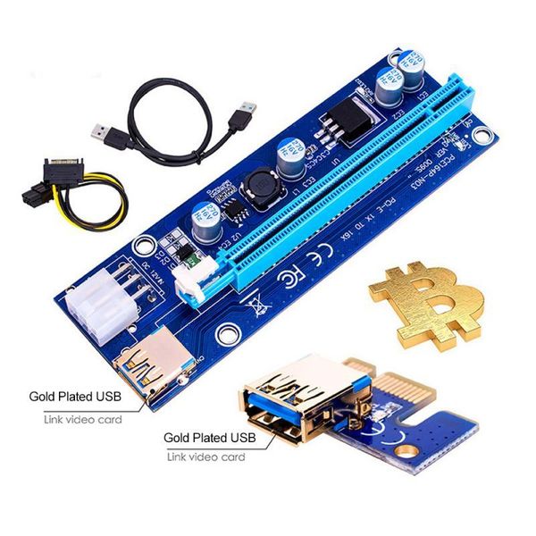 computer cables & connectors 60cm ver009s pci-e 1x to 16x riser card pcie extender adapter sata 15pin 6 pin power cable usb 3.0 for btc mine
computer cables & connectors 60cm ver009s pci-e 1x to 16x riser card pcie extender adapter sata 15pin 6 pin power cable usb 3.0 for btc mine