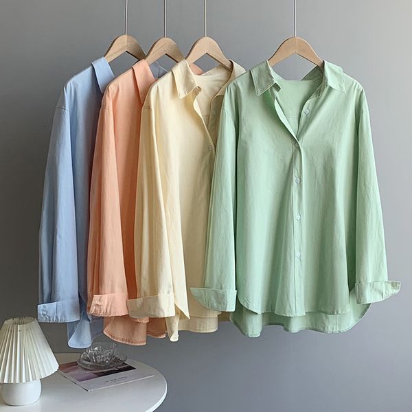 2021 spring shirts down collar pure colour women women's fashionable blouses cotton shirt iqjq, White
2021 spring shirts down collar pure colour women women's fashionable blouses cotton shirt iqjq, White