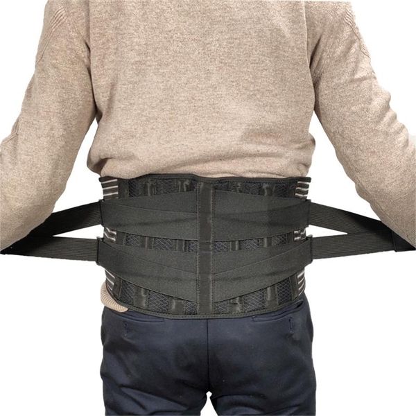 men women sport adjustable waist trainer magnetic belt lower back brace spine support waist belt orthopedic breathable, Black;gray
men women sport adjustable waist trainer magnetic belt lower back brace spine support waist belt orthopedic breathable, Black;gray