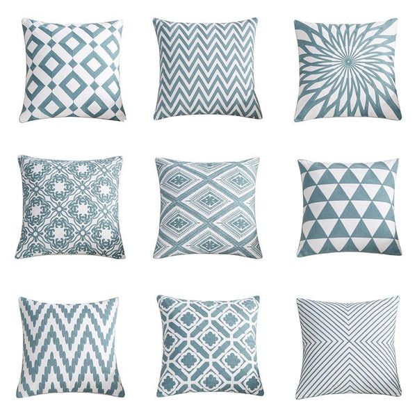 cushion/decorative pillow nordic style geometric cushion cover blue series square embroidery case home sofa decorative seat car waist
cushion/decorative pillow nordic style geometric cushion cover blue series square embroidery case home sofa decorative seat car waist