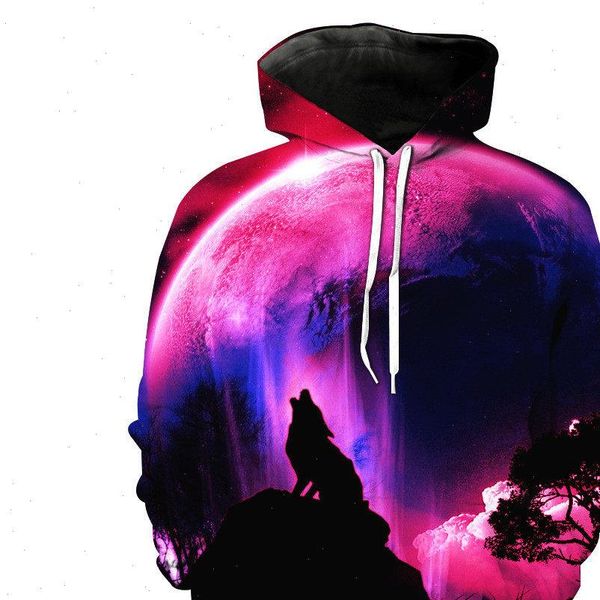 fashion galaxy space 3d hoodie bright wolf print hoodies sweatshirts men women hooded pullovers animal 3d, Black
fashion galaxy space 3d hoodie bright wolf print hoodies sweatshirts men women hooded pullovers animal 3d, Black