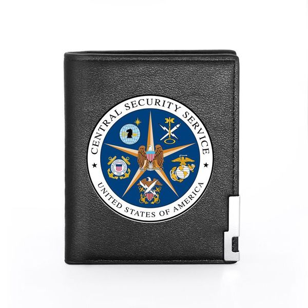 wallets cool united states central security service printing leather wallet men women bifold holder short purse male, Red;black
wallets cool united states central security service printing leather wallet men women bifold holder short purse male, Red;black