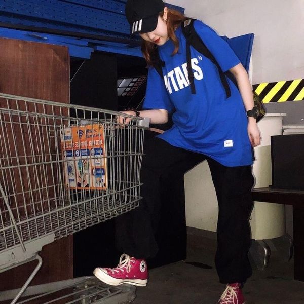 men's t-shirts wtaps fashion t-shirt blue short sleeve casual all-match men and women same style, White;black
men's t-shirts wtaps fashion t-shirt blue short sleeve casual all-match men and women same style, White;black