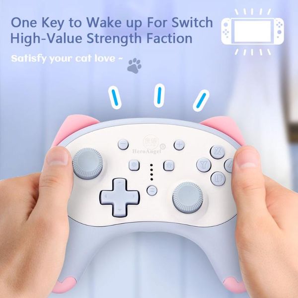 game controllers & joysticks wireless support-bluetooth controller for switch/lite gamepad joystick voice wake up 3.5mm headphone p
game controllers & joysticks wireless support-bluetooth controller for switch/lite gamepad joystick voice wake up 3.5mm headphone p