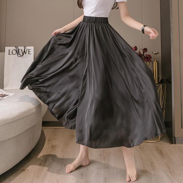 women's pants & capris chiffon loose casual long high waist straight-leg beach skirt women bottom pantalones mujer cintura alta 68d, Black;white
women's pants & capris chiffon loose casual long high waist straight-leg beach skirt women bottom pantalones mujer cintura alta 68d, Black;white