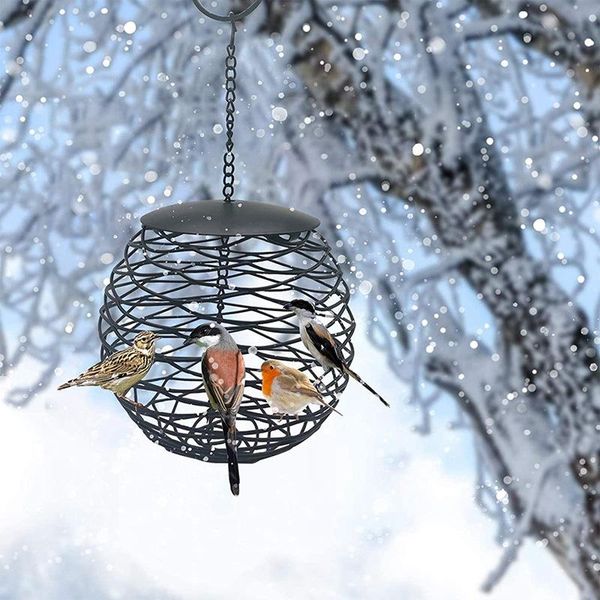 bird cages 1pcs easy-install outdoor feederblack round metal hanging weather-resistant ball holder feeder
bird cages 1pcs easy-install outdoor feederblack round metal hanging weather-resistant ball holder feeder