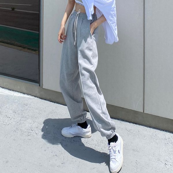 solid women pants baggy lace up sweaterpants trousers cotton gothic streetwear casual sporty female dance joggers 90s, Black;white
solid women pants baggy lace up sweaterpants trousers cotton gothic streetwear casual sporty female dance joggers 90s, Black;white