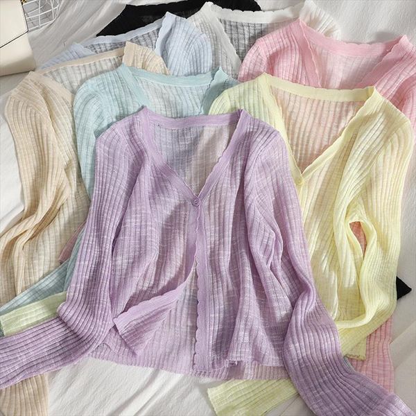 summer v neck lace wild women sweaters casual knitted small cardigan for womens jacket blouse cardigans hollow knit sweater, White;black
summer v neck lace wild women sweaters casual knitted small cardigan for womens jacket blouse cardigans hollow knit sweater, White;black