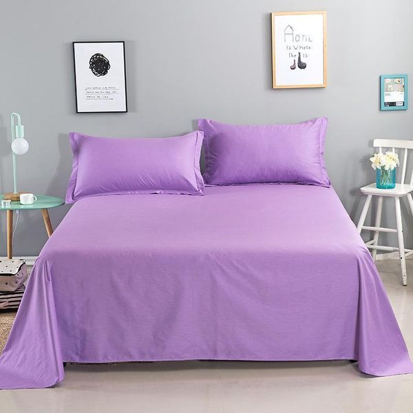sheets & sets 50 100% cotton pure color flat sheet for children adults single double bed bedsheets (no case)
sheets & sets 50 100% cotton pure color flat sheet for children adults single double bed bedsheets (no case)
