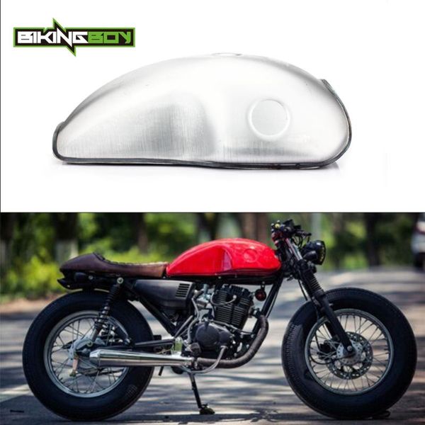 motorcycle fuel system bikingboy 10l / 2.6 gal universal cafe racer vintage gas tank cap key petcock custom classic stainless steel xjr 400
motorcycle fuel system bikingboy 10l / 2.6 gal universal cafe racer vintage gas tank cap key petcock custom classic stainless steel xjr 400