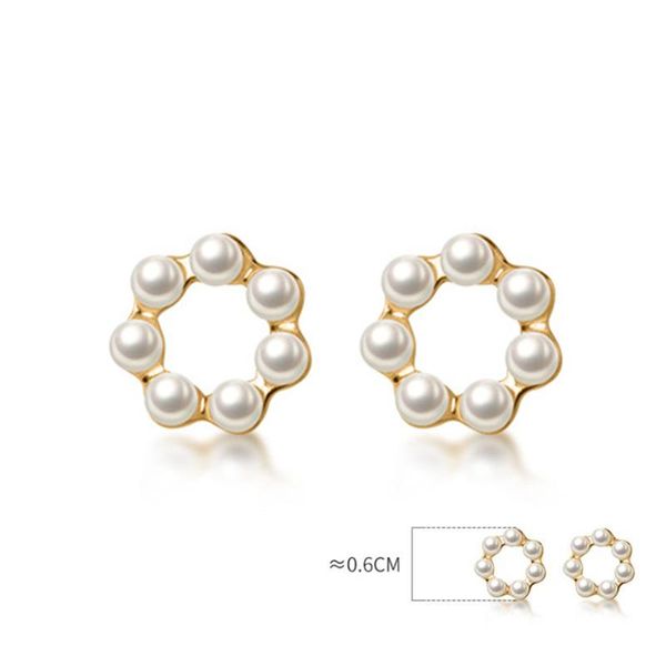 stud small korean hollow circle earrings 925 sterling silver 6mmx6mm shell synthetic pearl earring for women girls fine jewelry, Golden;silver
stud small korean hollow circle earrings 925 sterling silver 6mmx6mm shell synthetic pearl earring for women girls fine jewelry, Golden;silver