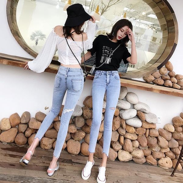 women's jeans woman pants spring summer light blue back hole tight skinny pantalones vaqueros mujer
women's jeans woman pants spring summer light blue back hole tight skinny pantalones vaqueros mujer