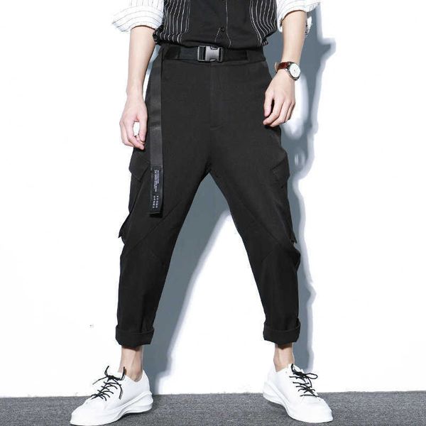 men's pants darkly style streetwear harem men thin casual joggers mens hip hop black solid pencil ankle-length with belt 20ra 863o
men's pants darkly style streetwear harem men thin casual joggers mens hip hop black solid pencil ankle-length with belt 20ra 863o