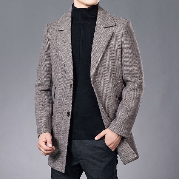 wool coat men size jackets gray turtlenecks big parka men's elegant overcoats dressed in fashion stout 9iya, Tan;black
wool coat men size jackets gray turtlenecks big parka men's elegant overcoats dressed in fashion stout 9iya, Tan;black