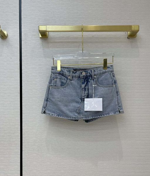 women's jeans women office lady versatile fake two pieces 2021 washed large pocket high waist slim denim shorts, Blue
women's jeans women office lady versatile fake two pieces 2021 washed large pocket high waist slim denim shorts, Blue