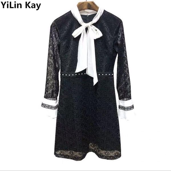 casual dresses yilin kay 2021 fashion designer runway dress long sleeve hollow out lace party, Black;gray
casual dresses yilin kay 2021 fashion designer runway dress long sleeve hollow out lace party, Black;gray