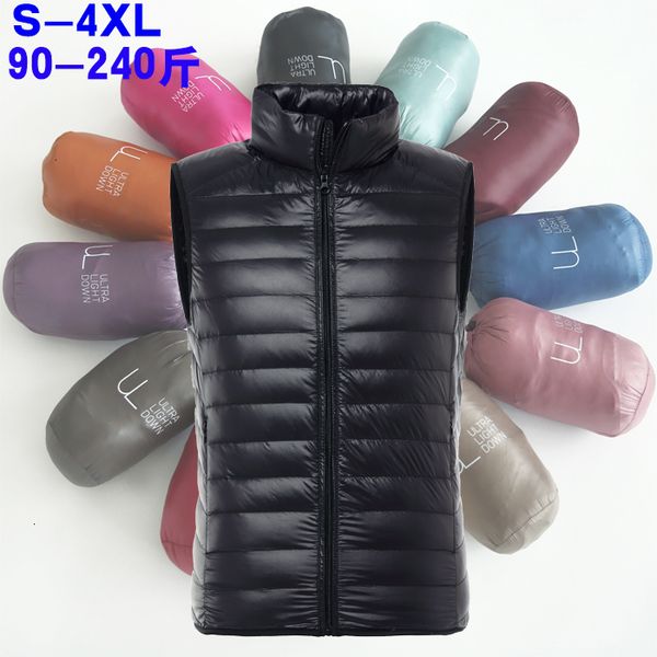 2021 new winter white goose down vest for men autumn warm casual sleeveless jacket male light black stand collar coat mens
2021 new winter white goose down vest for men autumn warm casual sleeveless jacket male light black stand collar coat mens