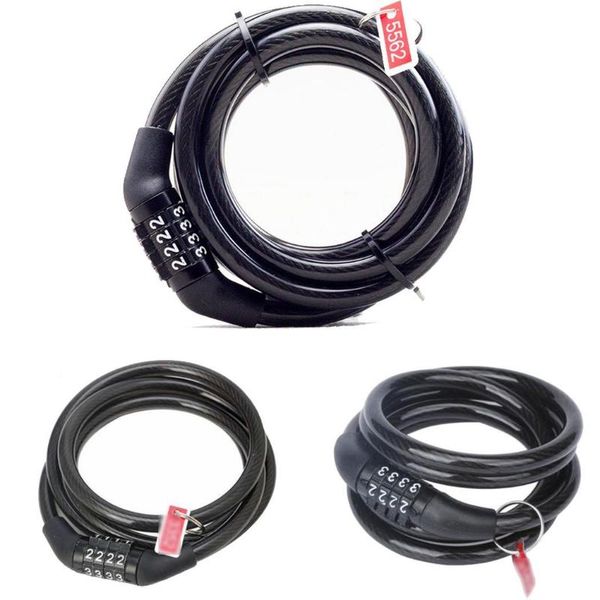 bike locks cycling combination 4 digit lock security password bicycle cable 0.8cm/0.3inch chain 120cm/47.2inch
bike locks cycling combination 4 digit lock security password bicycle cable 0.8cm/0.3inch chain 120cm/47.2inch