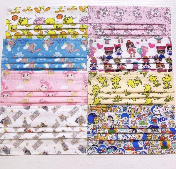 independent packing cartoon printing disposable face masks dustproof mouth cover pbt melt-blown non woven outdoor party mouth masks
independent packing cartoon printing disposable face masks dustproof mouth cover pbt melt-blown non woven outdoor party mouth masks