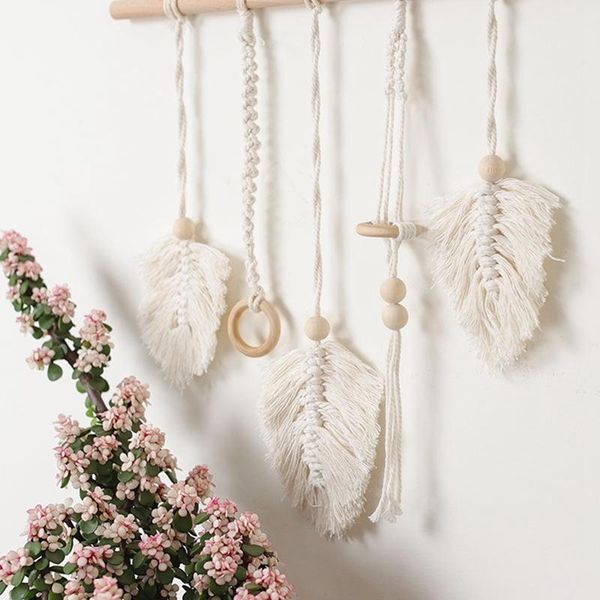 decorative objects & figurines creative leaf shape handmade weave wall hanging decoration tapestry living room bedroom ornaments home art cr
decorative objects & figurines creative leaf shape handmade weave wall hanging decoration tapestry living room bedroom ornaments home art cr