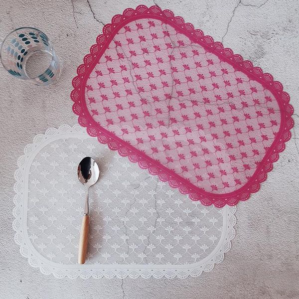 mats & pads creative square lace table placemat heat insulation non-slip mat waterproof simple ins wind food cushion kitchen accessories
mats & pads creative square lace table placemat heat insulation non-slip mat waterproof simple ins wind food cushion kitchen accessories