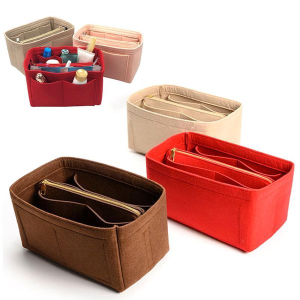 new multifunction women felt insert bag makeup cosmetic bags travel inner purse portable handbag storage organizer tote s/m/l
new multifunction women felt insert bag makeup cosmetic bags travel inner purse portable handbag storage organizer tote s/m/l