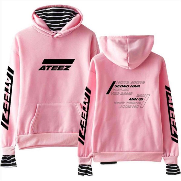fashion ateez clothes boy women hoodies girl youtu hip hop kpop casual harajuku plussize, Black
fashion ateez clothes boy women hoodies girl youtu hip hop kpop casual harajuku plussize, Black