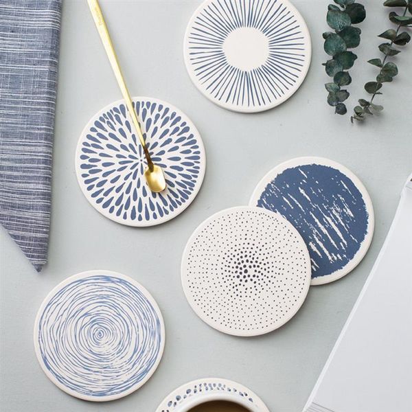 table runner 4pcs ceramic round absorbent diatomite cup coasters drink heat insulation patterned pot holder mats for tabletop
table runner 4pcs ceramic round absorbent diatomite cup coasters drink heat insulation patterned pot holder mats for tabletop