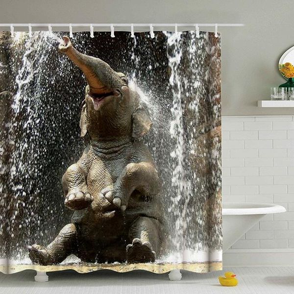shower curtains 3d bathroom curtain elephant decor for with hooks waterproof polyester washable home decoration
shower curtains 3d bathroom curtain elephant decor for with hooks waterproof polyester washable home decoration