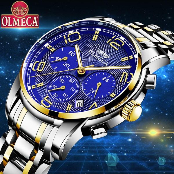 wristwatches olmeca man quartz wristwatch sport men male classic business wrist stainless auto date husband bracelet boss gift bangle watch, Slivery;brown
wristwatches olmeca man quartz wristwatch sport men male classic business wrist stainless auto date husband bracelet boss gift bangle watch, Slivery;brown