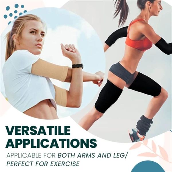 elbow & knee pads 1 pair burn fat weight loss arm shaper buster off cellulite slimming wrap belt band for women lady girl, Black;gray
elbow & knee pads 1 pair burn fat weight loss arm shaper buster off cellulite slimming wrap belt band for women lady girl, Black;gray