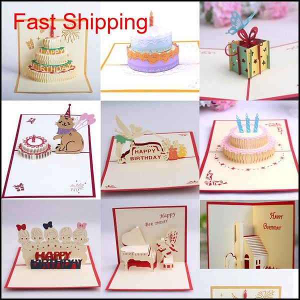 10 styles 3d birthday cake pop up gift blessing greeting cards handmade creative happy birthday cards shipping nt0o8 kkyj6
10 styles 3d birthday cake pop up gift blessing greeting cards handmade creative happy birthday cards shipping nt0o8 kkyj6