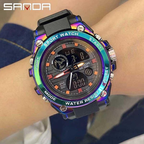 wristwatches sanda style men digital watch s military sports watches fashion waterproof electronic wristwatch mens relogios, Slivery;brown
wristwatches sanda style men digital watch s military sports watches fashion waterproof electronic wristwatch mens relogios, Slivery;brown