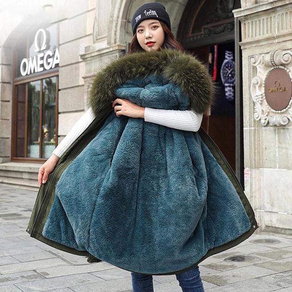 women's down & parkas zipper cotton thicken warm winter jacket women casual clothes fur wool lining hooded parka overcoat female coat, Black
women's down & parkas zipper cotton thicken warm winter jacket women casual clothes fur wool lining hooded parka overcoat female coat, Black