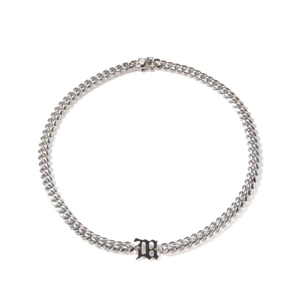 chains hiphop personalized design letter stainless steel simple and versatile men's 8mm titanium cuban chain, Silver
chains hiphop personalized design letter stainless steel simple and versatile men's 8mm titanium cuban chain, Silver