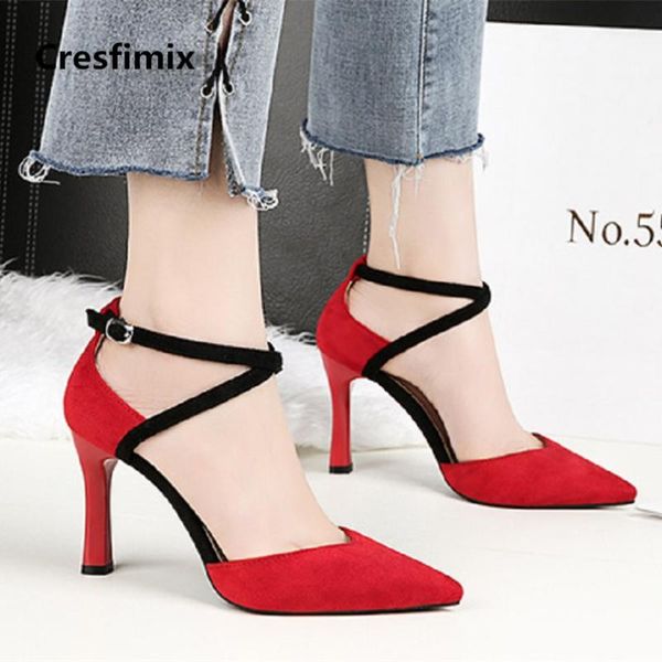 dress shoes women casual comfortable pointed toe red heel lady cute street pumps cool e2583, Black
dress shoes women casual comfortable pointed toe red heel lady cute street pumps cool e2583, Black