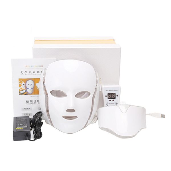 7 colors light led facial mask red lighting therapy beauty device with neck skin rejuvenation face care machine
7 colors light led facial mask red lighting therapy beauty device with neck skin rejuvenation face care machine