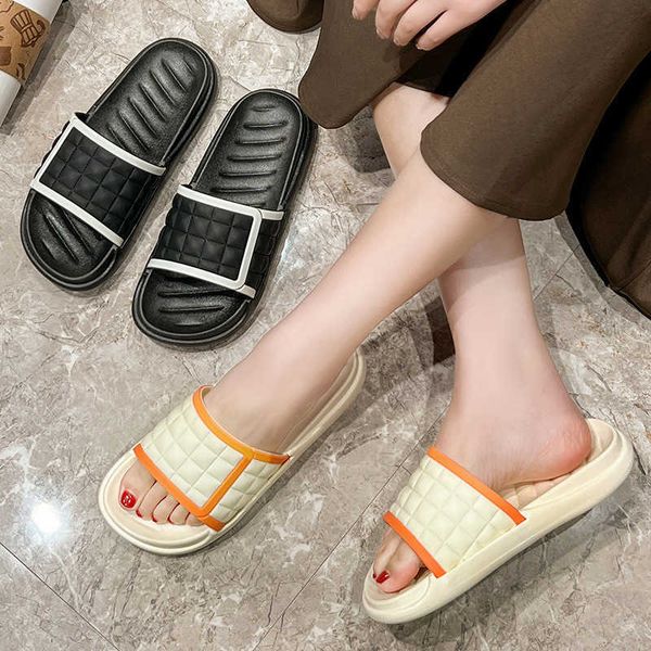 2022 new women's slippers with soft soles for stepping on excrement, comfortable at home, thick soled outdoor bathroom, one line cool, Black
2022 new women's slippers with soft soles for stepping on excrement, comfortable at home, thick soled outdoor bathroom, one line cool, Black