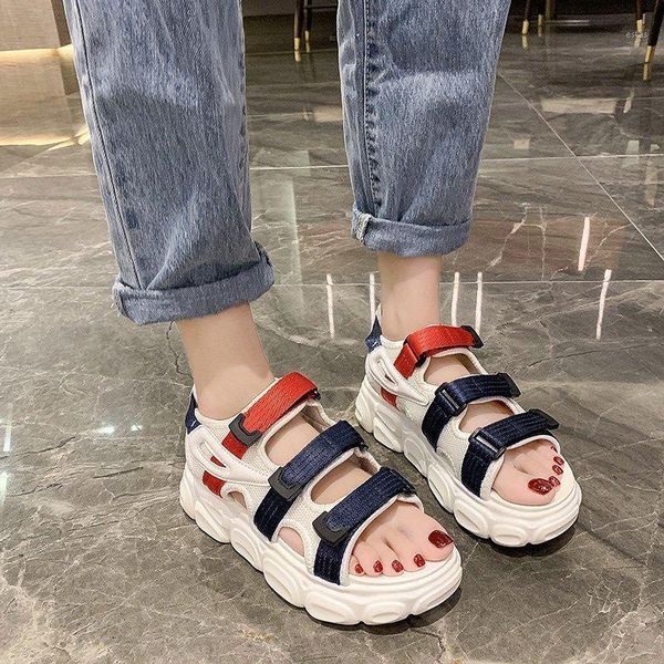 sandals platform women shoes sport summer fashion thick sole cool beach zapatos mujer1, Black
sandals platform women shoes sport summer fashion thick sole cool beach zapatos mujer1, Black