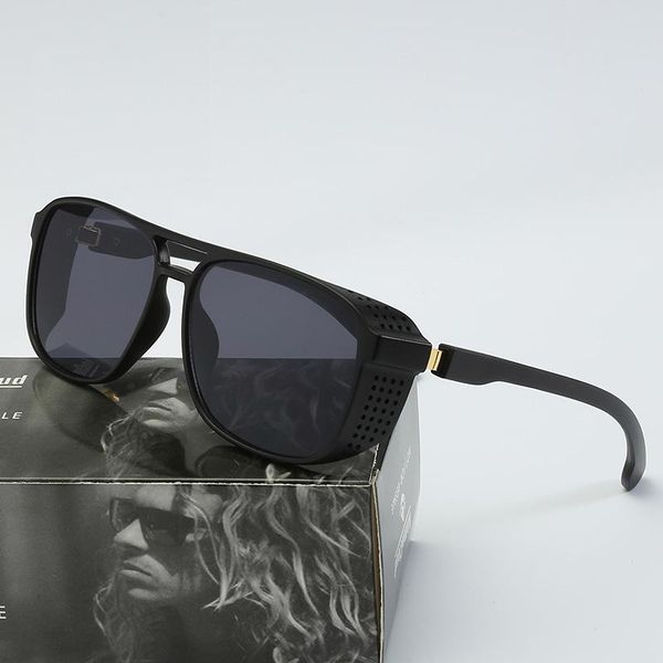 sunglasses 2021 fashion men steampunk style square punk side shield vintage brand design sun glasses uv400, White;black
sunglasses 2021 fashion men steampunk style square punk side shield vintage brand design sun glasses uv400, White;black