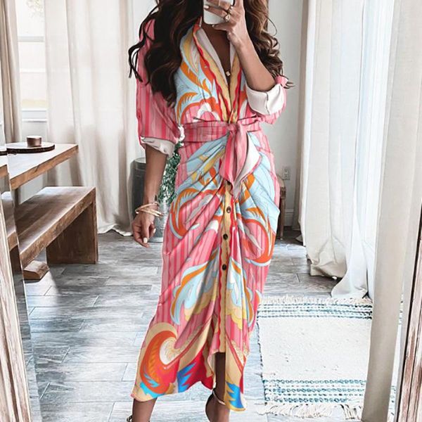 casual dresses women vintage charm elegant deep v-neck printing a-line dress ladies spring autumn long sleeve maxi vestidos, Black;gray
casual dresses women vintage charm elegant deep v-neck printing a-line dress ladies spring autumn long sleeve maxi vestidos, Black;gray