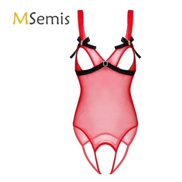 women christmas see through leotard bodysuit one-piece mesh lingerie deep v neck shoulder straps open cup high leg cut jumpsuit
women christmas see through leotard bodysuit one-piece mesh lingerie deep v neck shoulder straps open cup high leg cut jumpsuit