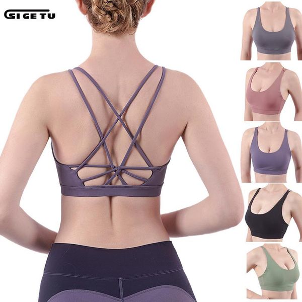 in stock european and american new yoga wear women's beauty back workout underwear training running sports bra, White;black
in stock european and american new yoga wear women's beauty back workout underwear training running sports bra, White;black