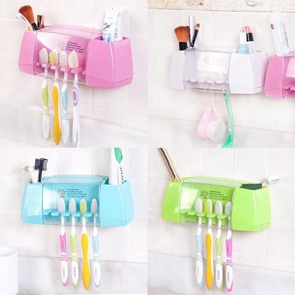 toothpaste dispenser multifunction toothbrush holder storage box bathroom makeup save space durable wall stand
toothpaste dispenser multifunction toothbrush holder storage box bathroom makeup save space durable wall stand