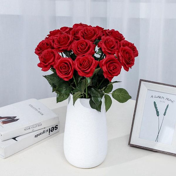 decorative flowers & wreaths zerolife multiple colour artificial roses for home wedding decor silk fake peony valentine's day gift
decorative flowers & wreaths zerolife multiple colour artificial roses for home wedding decor silk fake peony valentine's day gift