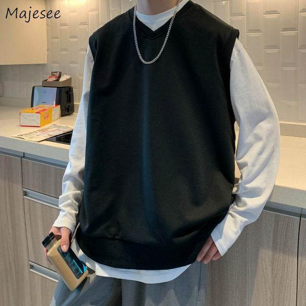 men's vests classic basic men fashion plus size s-3xl couples sleeveless outwear thermal daily v-neck knitted preppy casual chic, Black;white
men's vests classic basic men fashion plus size s-3xl couples sleeveless outwear thermal daily v-neck knitted preppy casual chic, Black;white
