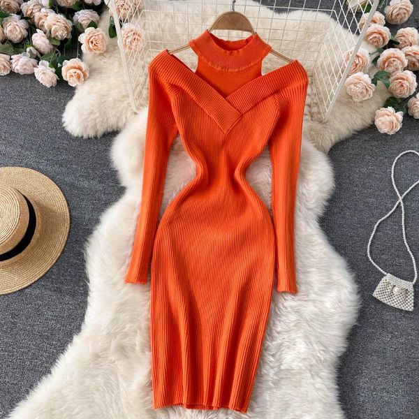 casual dresses knitted dress women's autumn and winter inside with slim wrap hip show thin foreign style long sweater bottomed, Black;gray
casual dresses knitted dress women's autumn and winter inside with slim wrap hip show thin foreign style long sweater bottomed, Black;gray