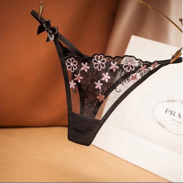 beautiful embroidery hollow mesh women's transparent panties women's ultra-thin briefs, Black;pink
beautiful embroidery hollow mesh women's transparent panties women's ultra-thin briefs, Black;pink