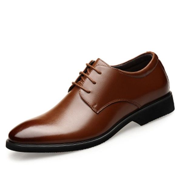 men's formal shoes casual formal shoes men's spring and autumn business office wedding pointed toe increased, Black
men's formal shoes casual formal shoes men's spring and autumn business office wedding pointed toe increased, Black